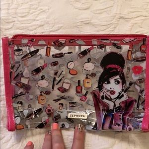 Sephora by izak make up bag